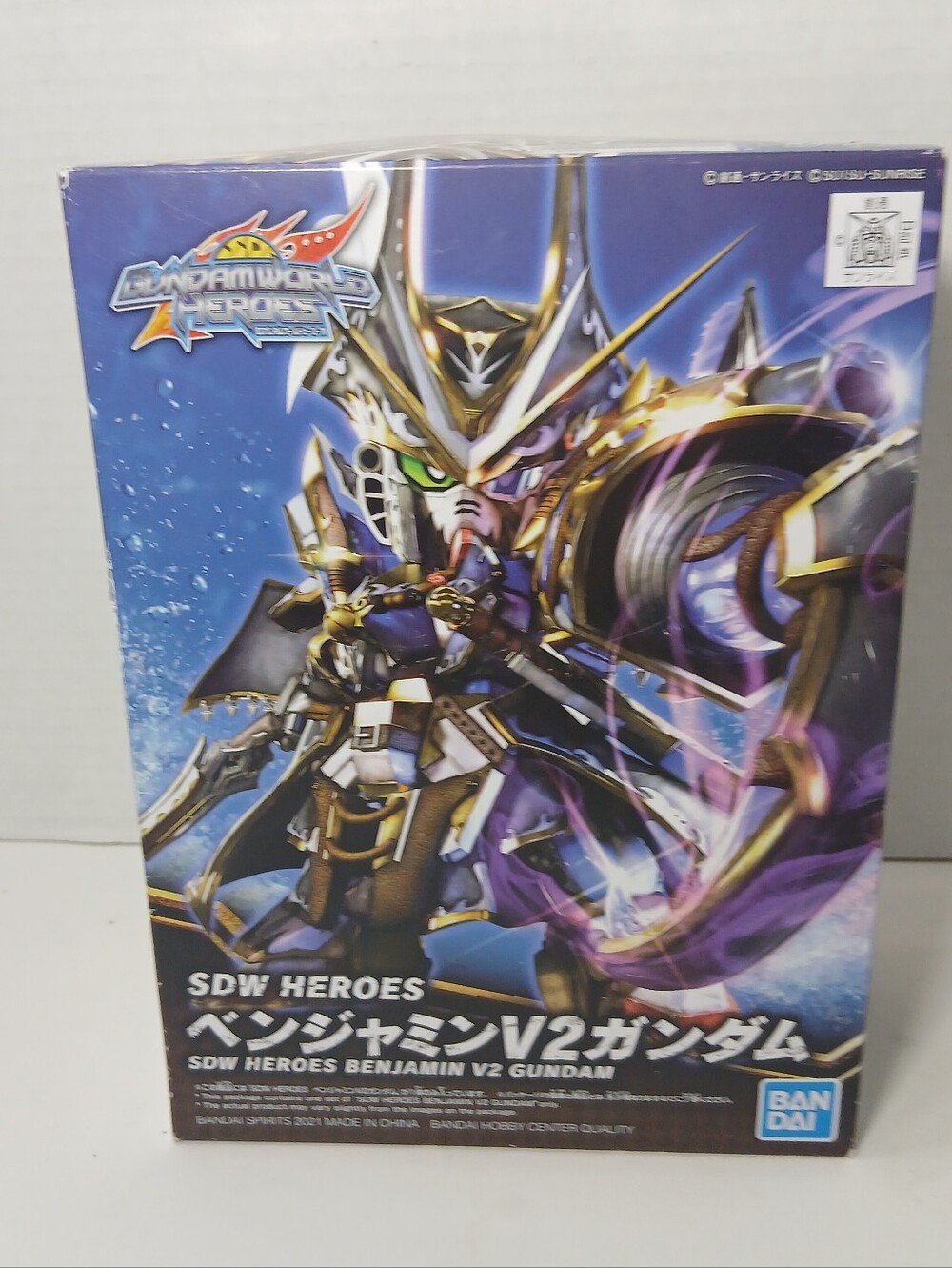 SDW Heroes Benjamin V2 Gundam SD Gundam World Heroes Model Kit NEW OPEN